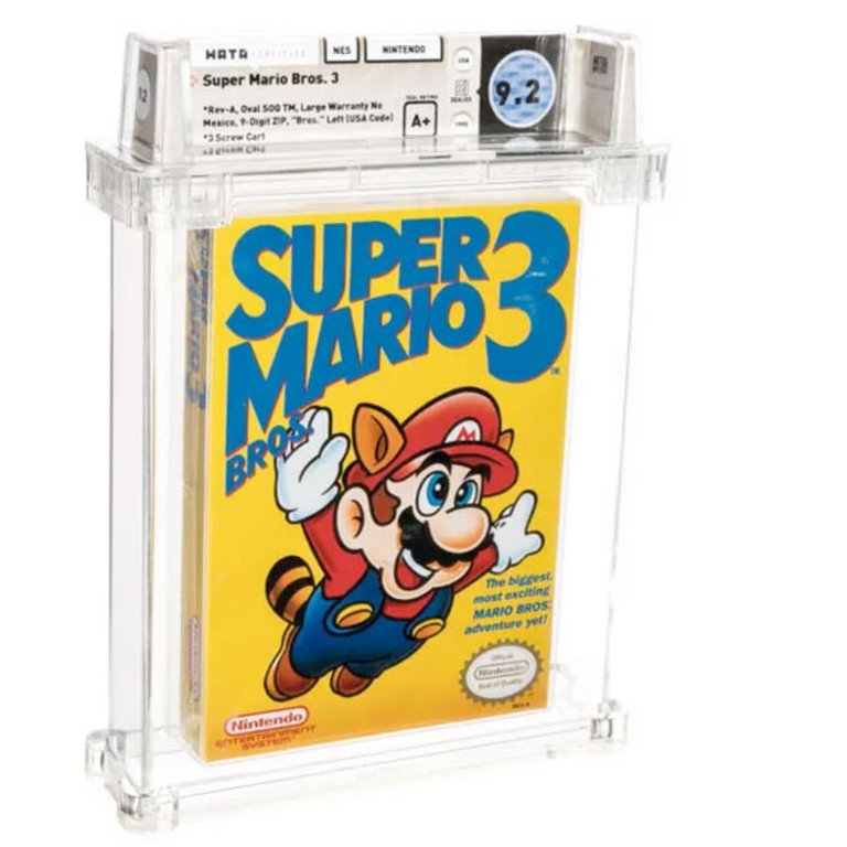 Una copia de Super Mario Bros 3 se convirtió en el videojuego más caro del mundo