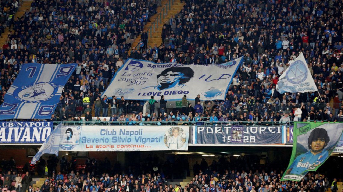 El Estadio San Paolo de Nápoles pasará a llamarse Diego Armando Maradona