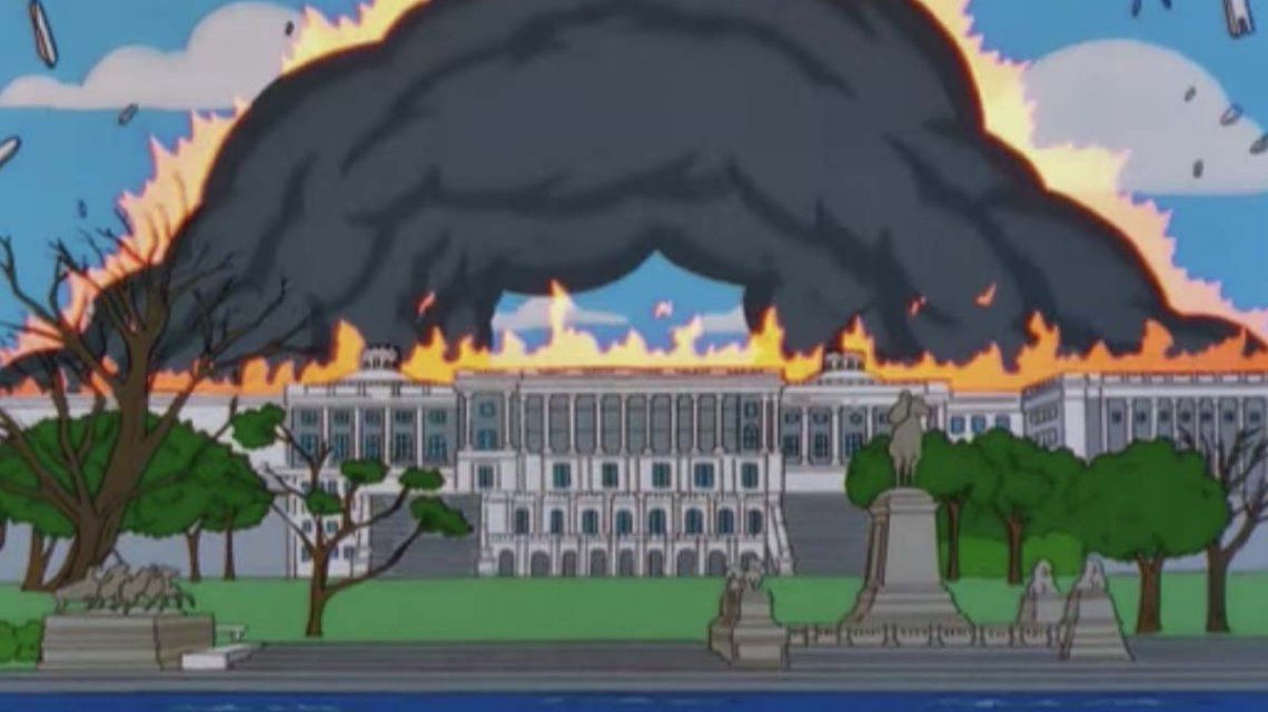 Las escenas de «Los Simpson» de 1999 que predijeron el ataque al Capitolio