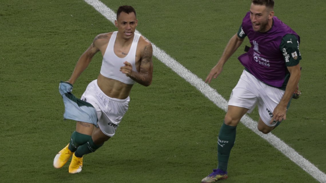 Palmeiras campeón de la Copa Libertadores: le ganó al Santos con un gol a los 98 minutos