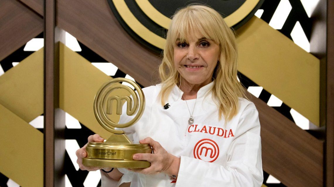 Claudia Villafañe es la campeona de Masterchef Celebrity