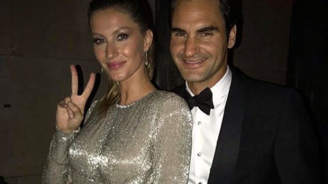La foto de Roger Federer con Gisele Bündchen que revolucionó las redes