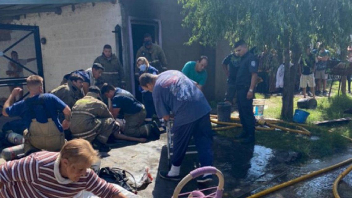 Tragedia en Benavídez: se incendió una casa y murieron una mujer y su hijo de 7 años