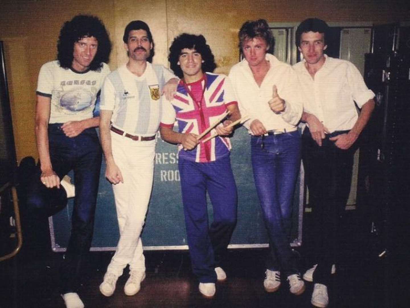 El día que Freddie Mercury invitó a Diego Maradona al escenario