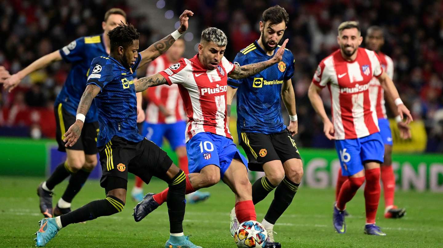 Atlético Madrid y Manchester United empataron en un duelo estelar de la Champions League