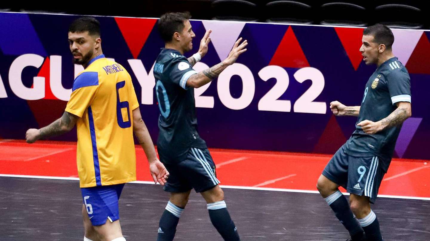Argentina le ganó a Brasil en los penales y se metió en la final de la Copa América de futsal