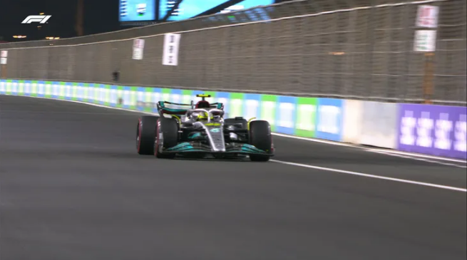 Lewis Hamilton no pasó la Q1 y largará 16° en Arabia Saudita