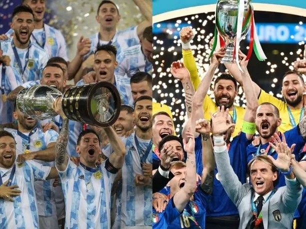 Argentina ya está en Londres para la Finalissima contra Italia