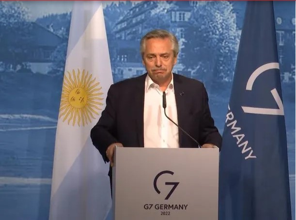 Alberto Fernández cerró su participación en el G7: «Pudimos contarle al mundo nuestra visión»