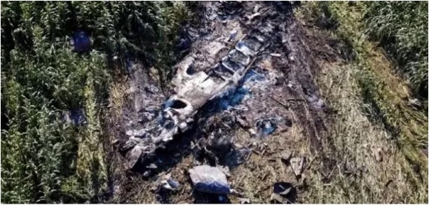 Cayó un avión ucraniano en Grecia: murieron ocho personas