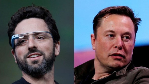 Elon Musk habría tenido un romance con la esposa de su amigo Sergey Brin, cofundador de Google