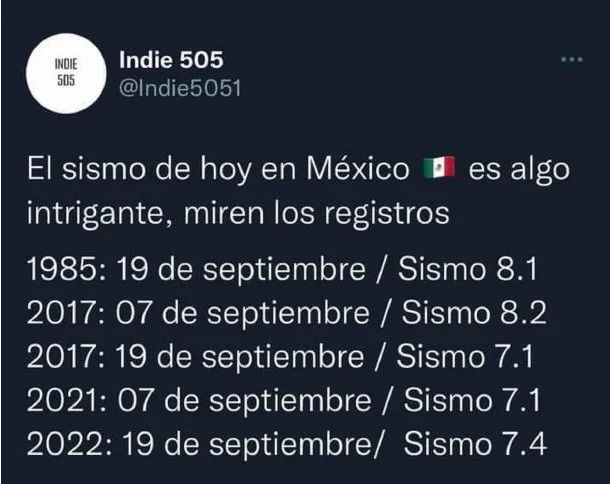 Extraña secuencia de terremotos en México: ¿el próximo será un 7?