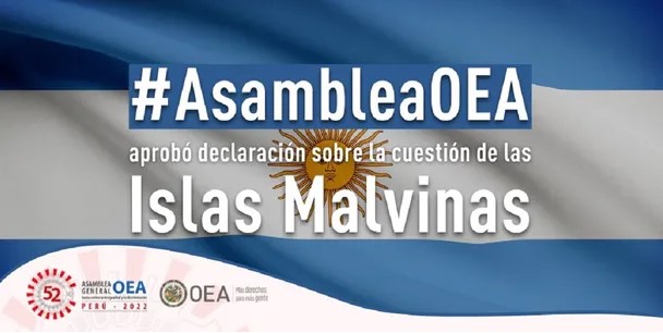 Fuerte respaldo de la OEA al reclamo de diálogo por Malvinas