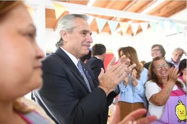 Alberto Fernández encabezó en Pilar el acto de finalización de 30 Centros de Desarrollo Infantil