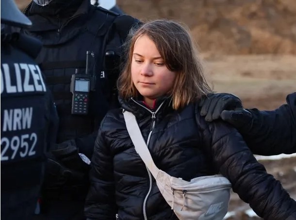 Greta Thunberg habló tras su detención en Alemania: «La protección del clima no es un delito»
