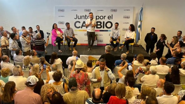Macri estuvo en La Pampa a días de la primera elección del año: “Nos gobierna la peor versión del peronismo”