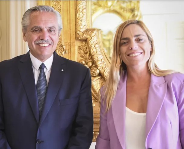 Alberto Fernández felicitó a María Emilia Soria por su reelección como intendenta de General Roca