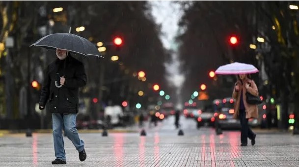 Se adelantan las lluvias Ciudad y Gran Buenos Aires