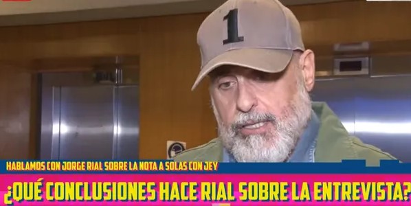 Las sensaciones de Jorge Rial luego de entrevistar a Jey Mammón: «Me sentí raro»