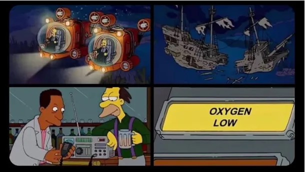 Los Simpson predijeron el naufragio del submarino Titán