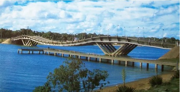 Punta del Este: cierran el puente de La Barra, ¿llega al verano?
