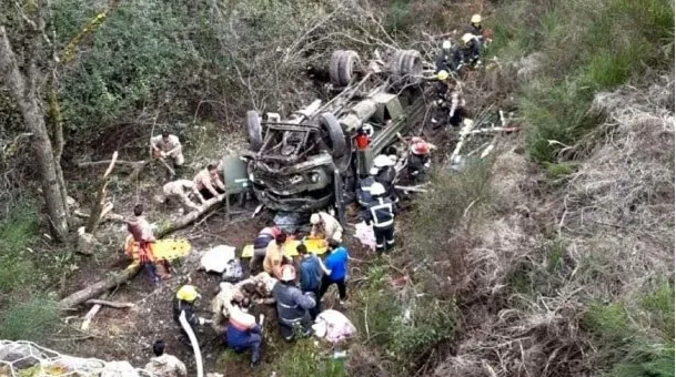 Cómo sigue la salud de los soldados heridos tras el vuelco de un camión en San Martín de los Andes