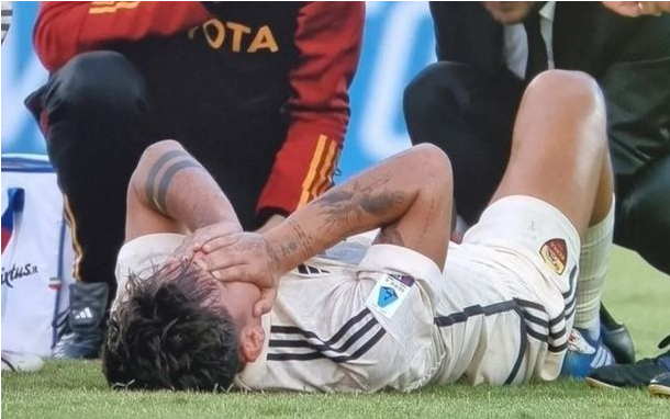 Dybala salió lesionado en el partido de Roma y fue desafectado de la Selección