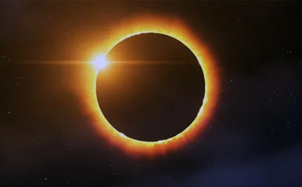 Así se vio el eclipse anular de Sol con su «anillo de fuego»