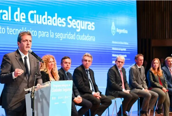 Sergio Massa presentó el programa Ciudades Seguras: «La pelea contra la inseguridad es personal»