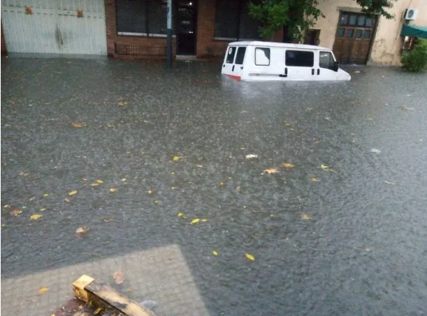 Temporal por lluvias en Ciudad de Buenos Aires: cuáles son las zonas más afectadas