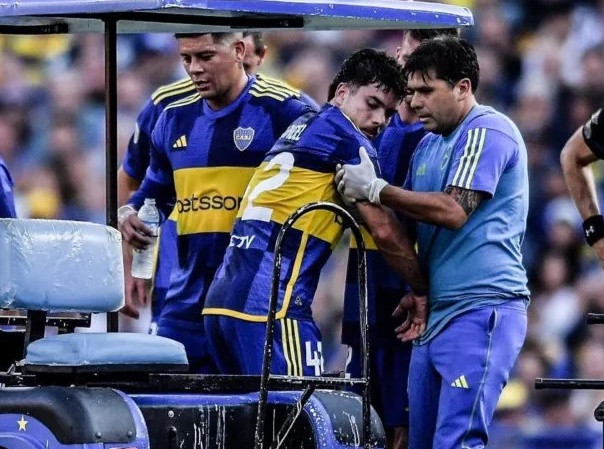 La peor noticia: Boca confirmó la gravísima lesión que sufrió Lucas Blondel