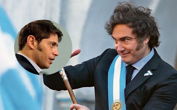 Javier Milei volvió a insistir con intervenir la Provincia y le pidió a Axel Kicillof que «se corra»