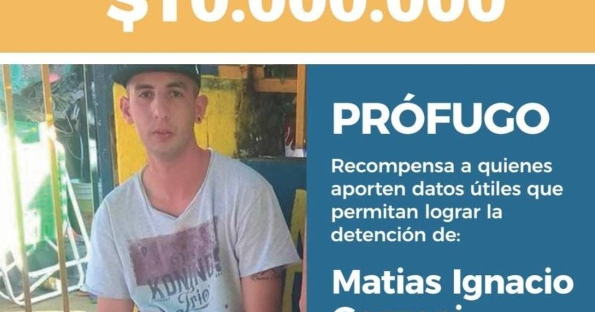 Ofrecen 10 millones de pesos de recompensa por Matías Gazzani, el capo narco rosarino más buscado