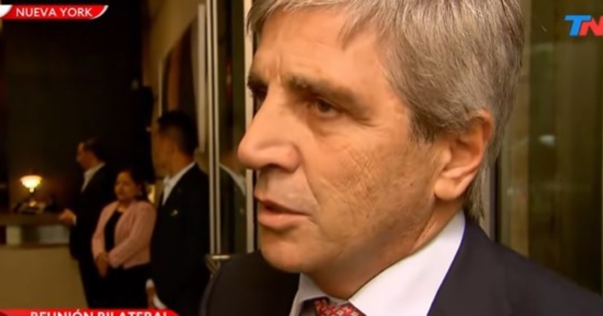 Luis Caputo confirmó que habrá un anuncio del secretario del Tesoro de Estados Unidos: «Hablamos de alguna cifra específica»