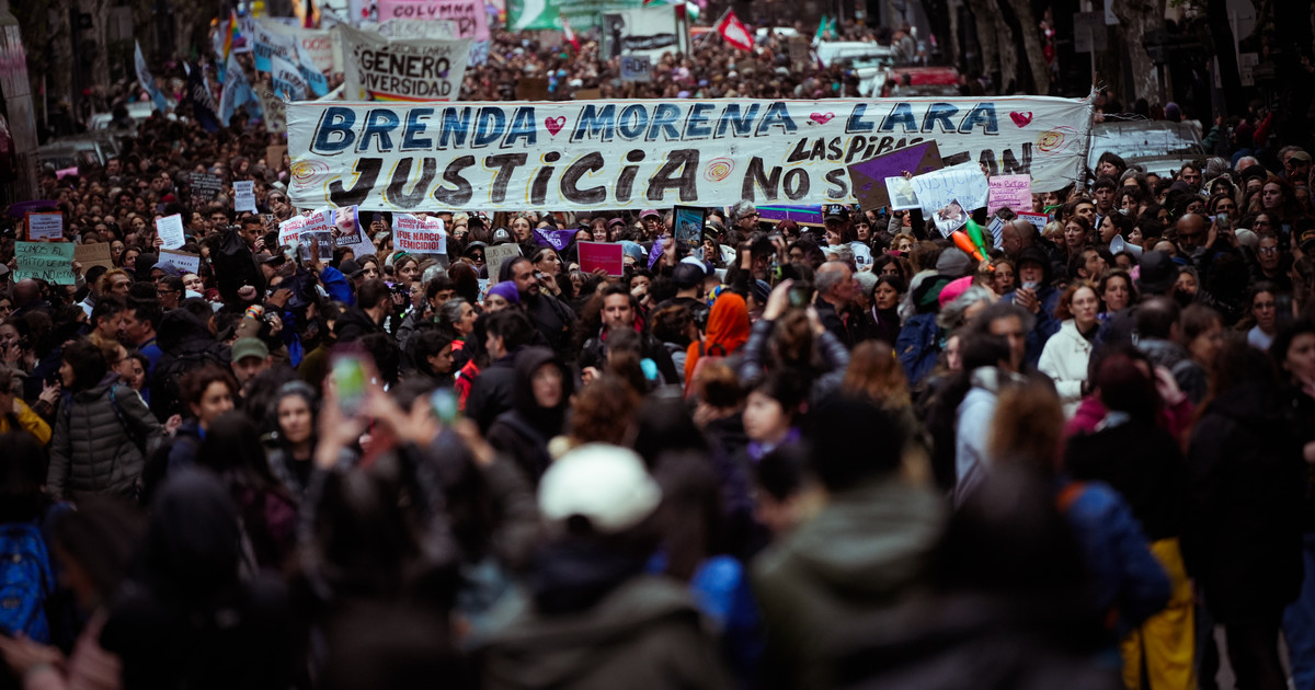 Marcha por el triple crimen en Florencio Varela: «El país entero está shockeado», el desgarrador mensaje del abuelo de dos de las chicas