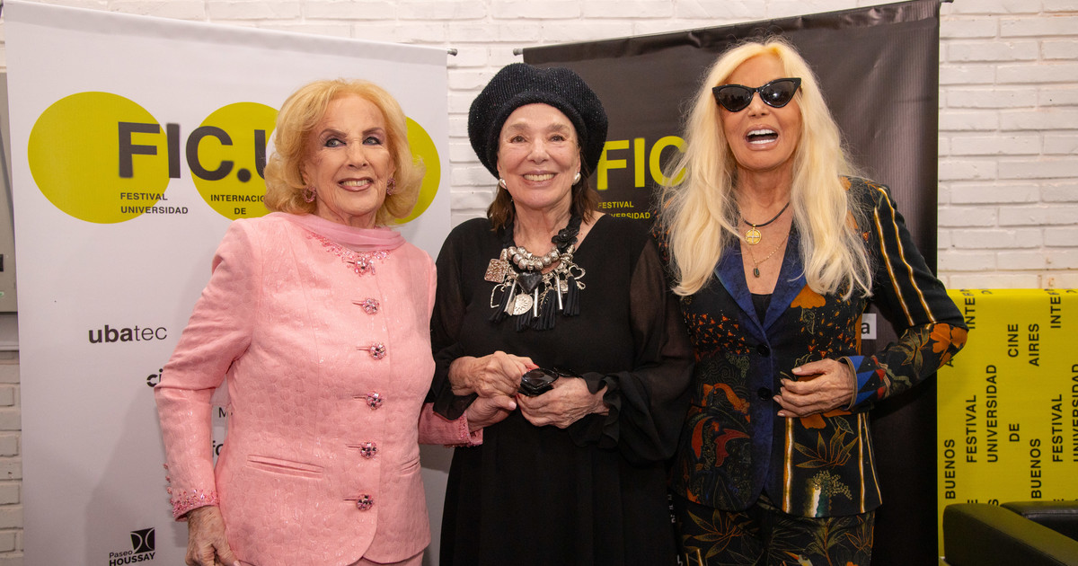 Encuentro de divas: Mirtha Legrand y Susana Giménez fueron a ver a Graciela Borges recibir su doctorado honoris causa