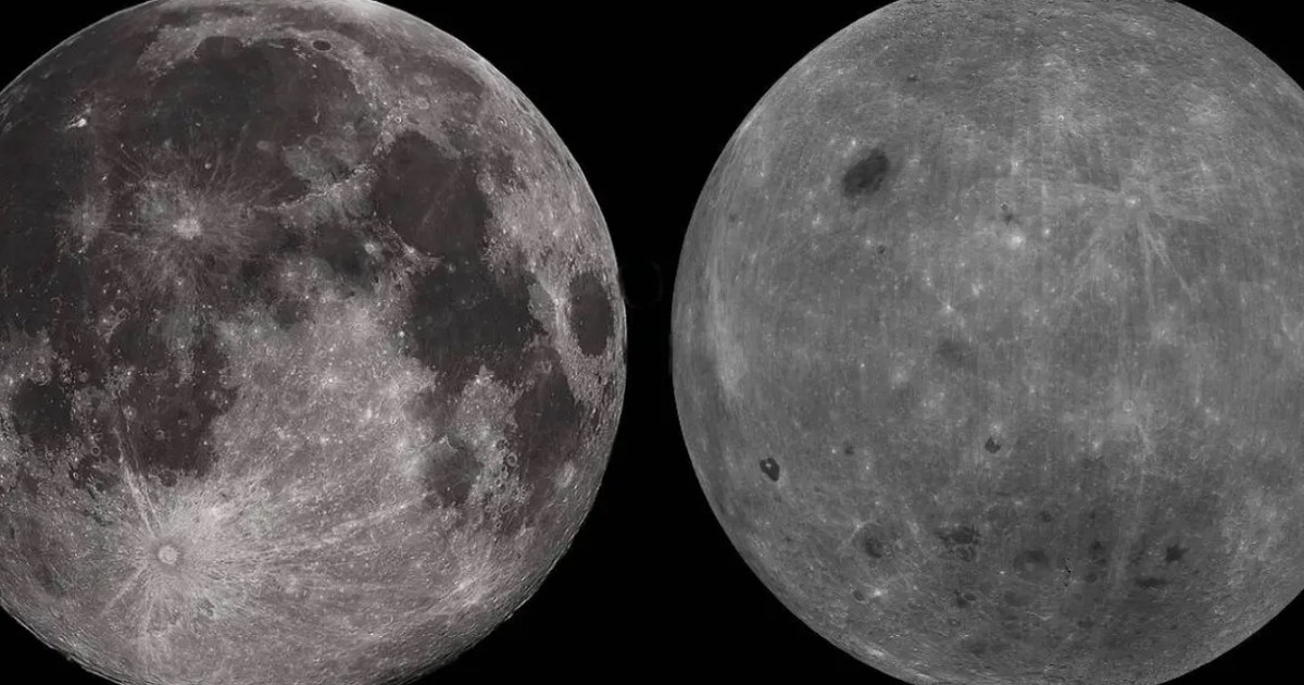 Científicos descubren misteriosas diferencias entre las dos caras de la Luna