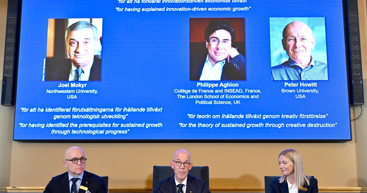 Premio Nobel de Economía a las investigaciones que impulsaron el crecimiento económico a través de la innovación