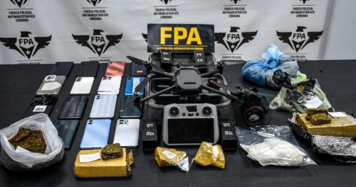Usaban drones para hacer delivery de drogas y celulares en una cárcel: diez detenidos