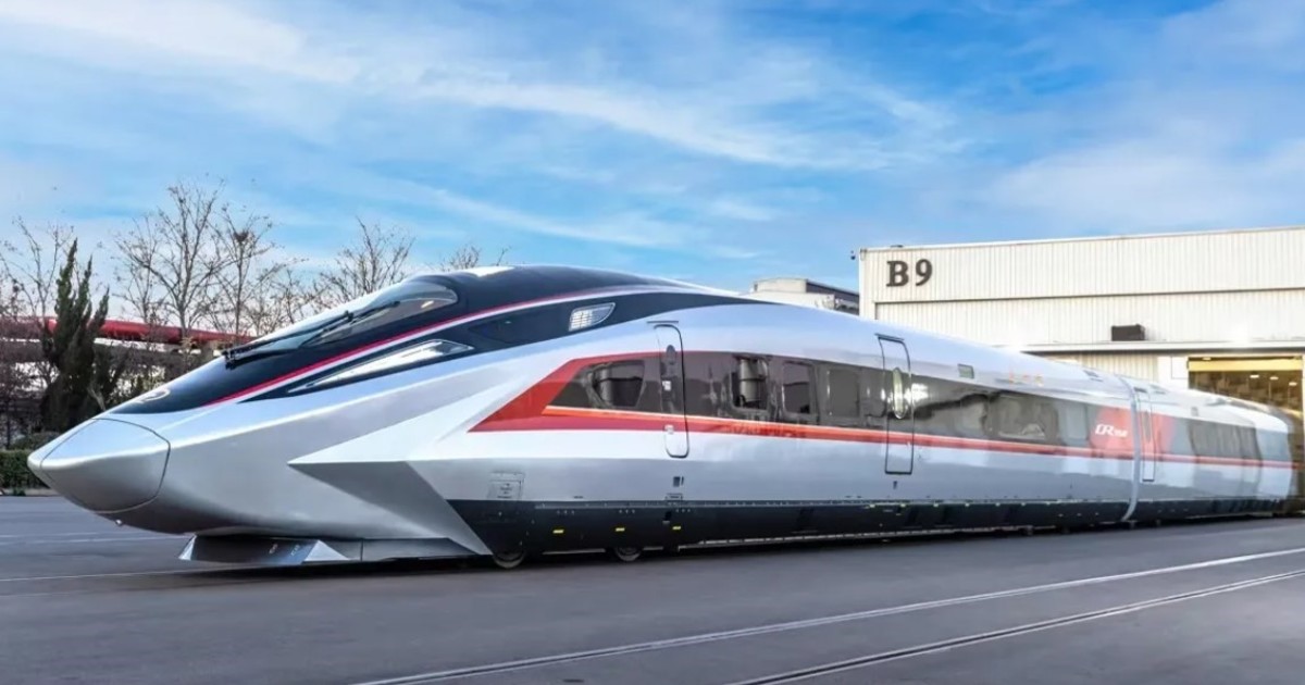 Última prueba del tren bala más rápido del mundo: alcanza 453 km/h Última prueba del tren bala más rápido del mundo: alcanza 453 km/h