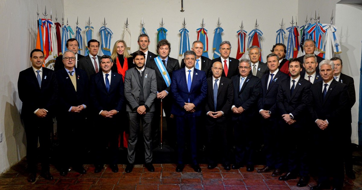 Uno por uno, los 20 gobernadores que se encuentran con Javier Milei en la Casa Rosada Uno por uno, los 20 gobernadores que se encuentran con Javier Milei en la Casa Rosada