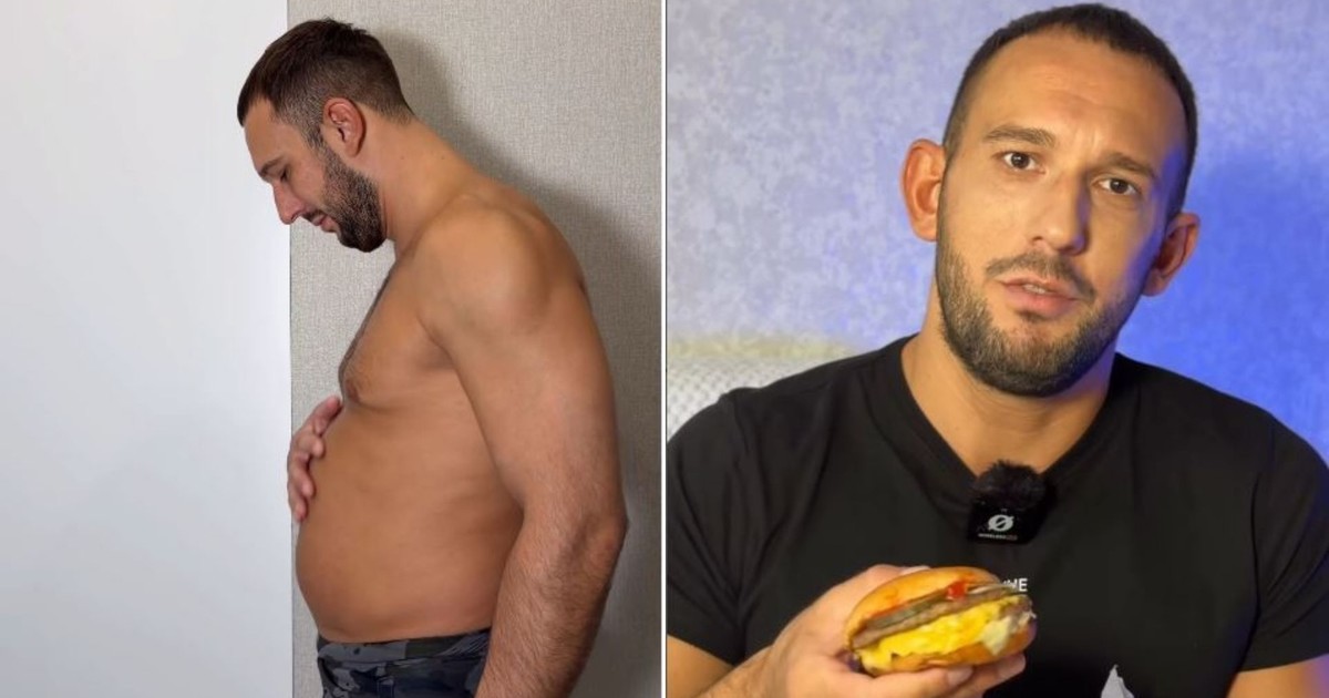 Murió un influencer fitness durante un desafío extremo para subir 30 kilos y mostrar lo “fácil” que era bajarlos