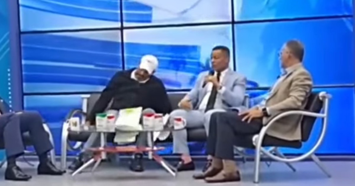 Un hombre murió de un infarto mientras le hacían una entrevista en televisión en República Dominicana