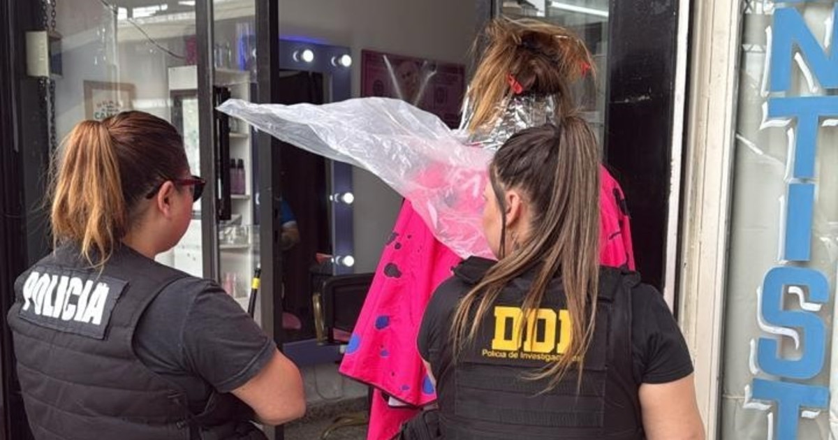«Dejame que me saque las mechas del pelo»: detuvieron a la líder de una banda de entraderas mientras se teñía en la peluquería