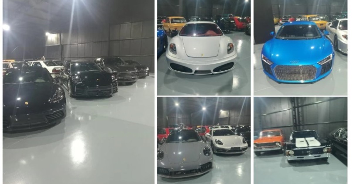 La empresa de la jubilada dueña de la mansión asociada a Toviggino y “Chiqui” Tapia tuvo 120 autos a su nombre: una Ferrari, varios Porsche y más