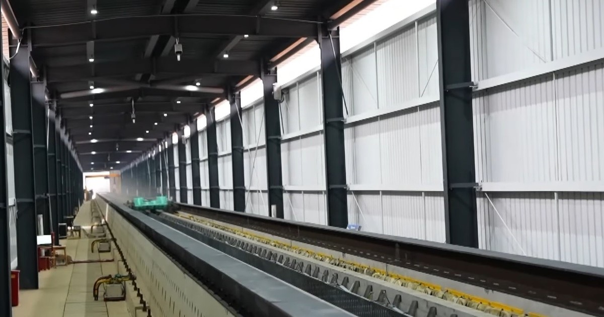 China acelera un vehículo de levitación magnética de 0 a 700 km/h en solo dos segundos