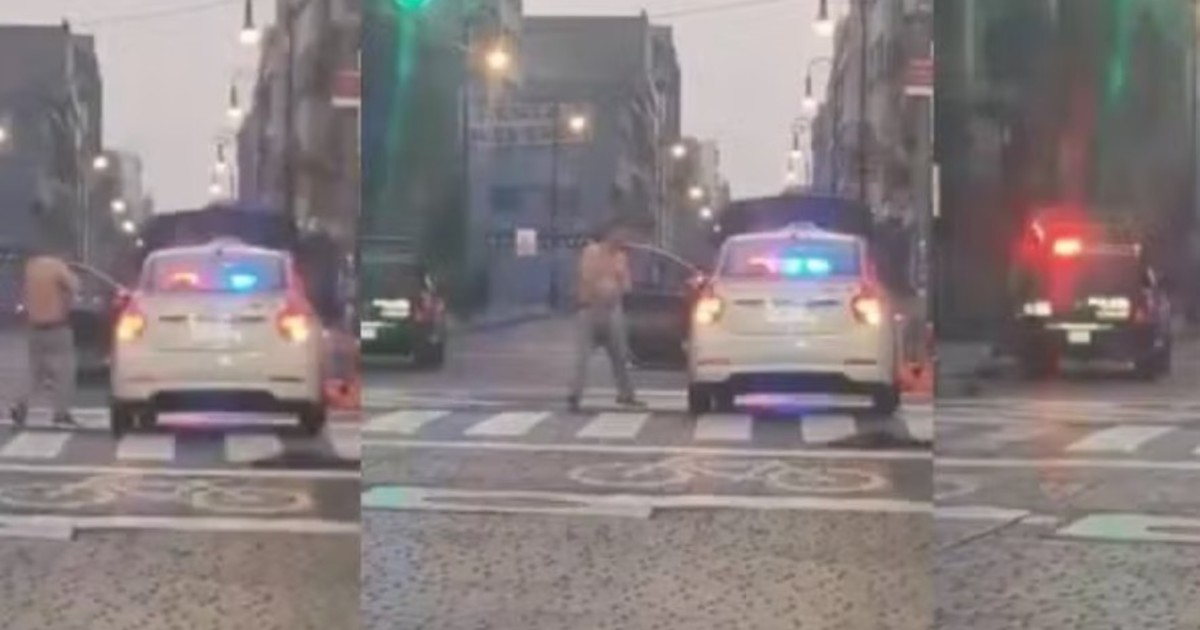 Navidad fatal: un taxista sintió “animales en su cuerpo”, pidió ayuda de forma desesperada y terminó chocando contra una palmera