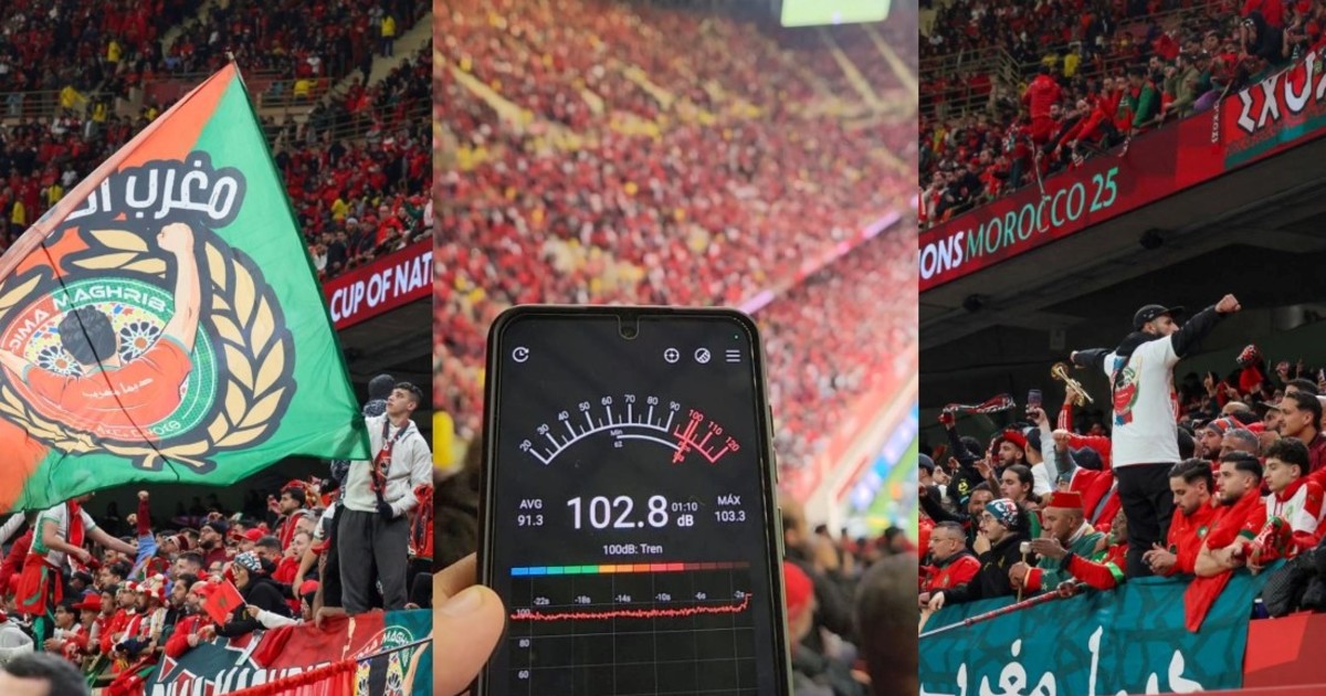 La fiesta y el infierno ensordecedor de la hinchada de Marruecos por dentro: al Mundial 2030 habrá que venir con tapones en los oídos