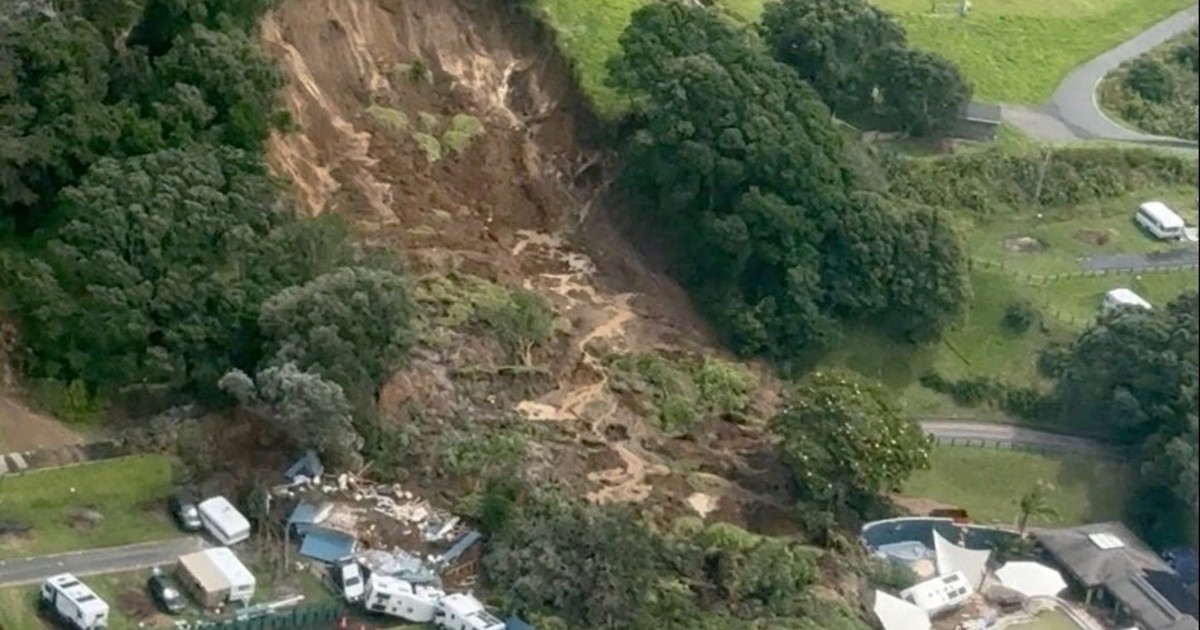 Trágico alud en un camping turístico de Nueva Zelanda: buscan a niños desaparecidos y confirman 2 muertes