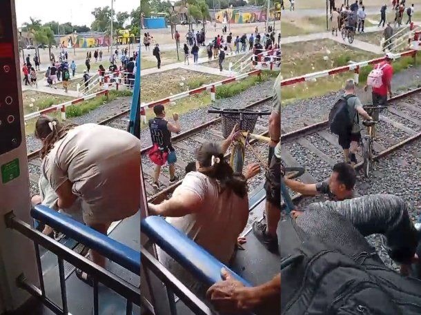 Pasajeros del Tren Roca tuvieron que autoevacuarse tras un accidente en Glew